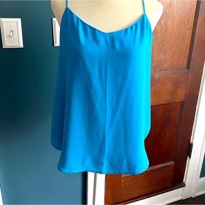 LOFT Airy Light Blue Top